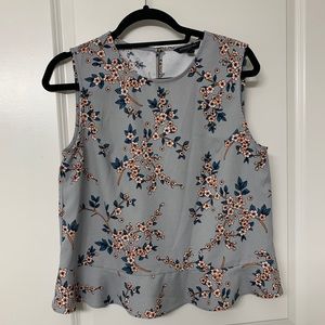Banana Republic Floral print Peplum top